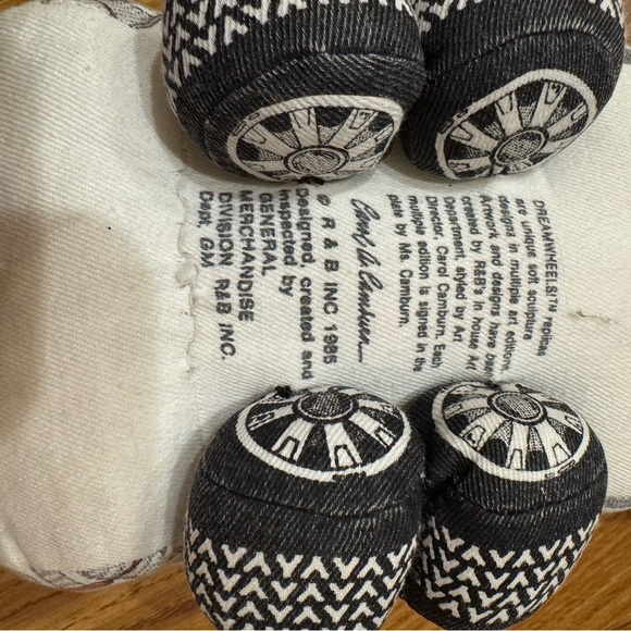 Dreamwheels Vintage‎ 1985 Plush Toy Garbage Trash Truck RARE EUC - Picture 10 of 11